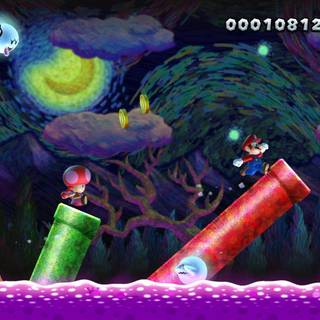 New Super Mario Bros U Deluxe wallpaper