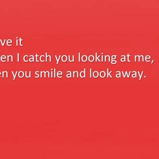 Look at Me wallpaper