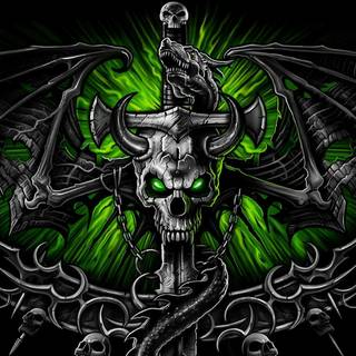 Skull wallpaper Android