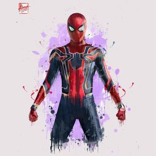 Infinity War Spider-Man HD wallpaper