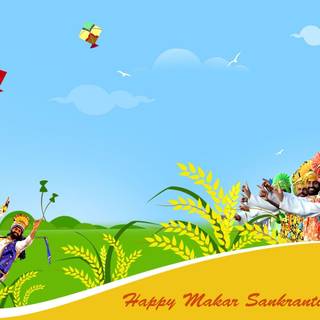 Makar Sankranti wallpaper