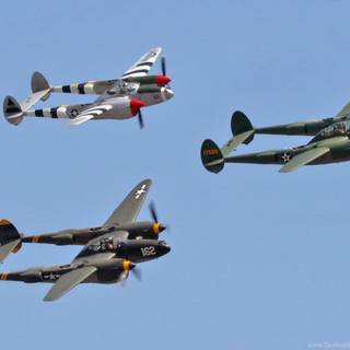 Lockheed P-38 Lightning wallpaper