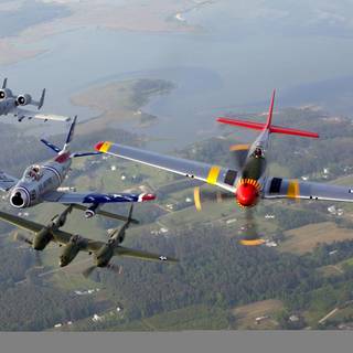 Lockheed P-38 Lightning wallpaper