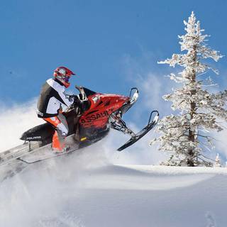 Snowmobiles wallpaper