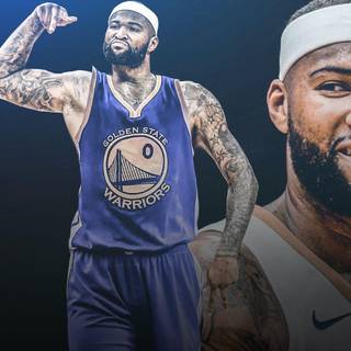 DeMarcus Cousins Golden State Warriors wallpaper