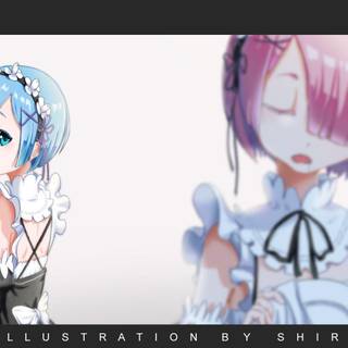Ram and Rem wallpaper