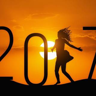 Wallpaper 2017 New Year