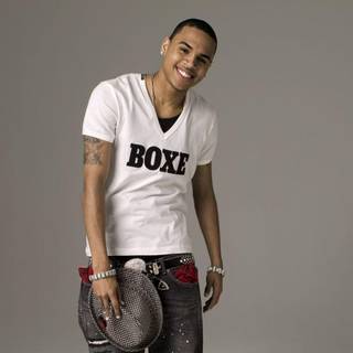 This Christmas movie Chris Brown wallpaper