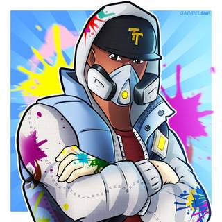 Abstrakt Fortnite wallpaper