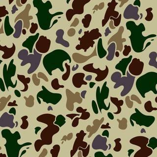 Supreme camo wallpaper