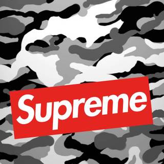 Supreme camo wallpaper