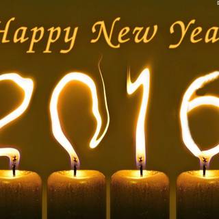 2016 happy New Year wallpaper