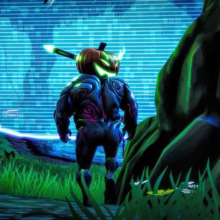 Cool art Fortnite wallpaper