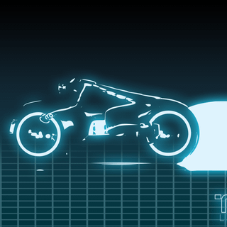 Tron bike wallpaper