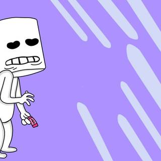 Sad Marshmello wallpaper