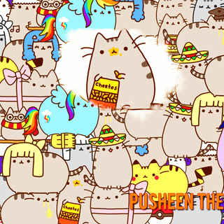 Pusheens wallpaper