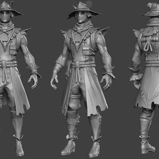 Hay Man Fortnite wallpaper