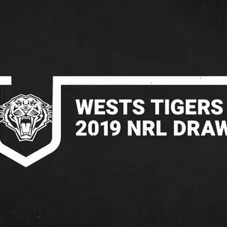 Wests Tigers 2019 logos wallpaper