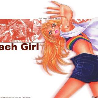 Peach Girl wallpaper
