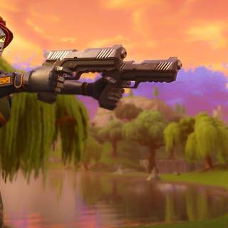 Chromium Fortnite wallpaper