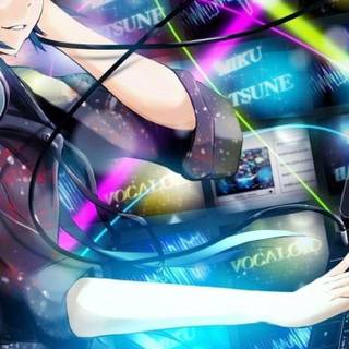 Anime eyes wallpaper