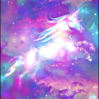 Galaxy unicorn wallpaper