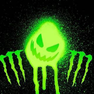 Green Monster Energy wallpaper