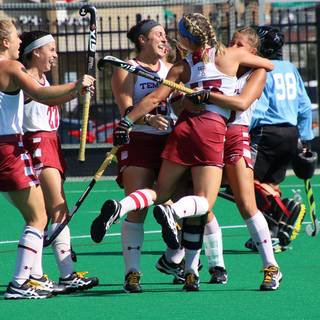 Field hockey stick heart wallpaper