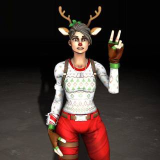 Red Nosed Raider Fortnite wallpaper