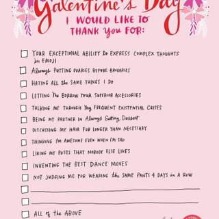 Galentine's Day wallpaper