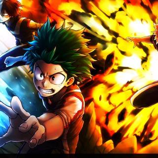 My Hero Academia: Two Heroes wallpaper
