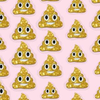 Poop emoji wallpaper