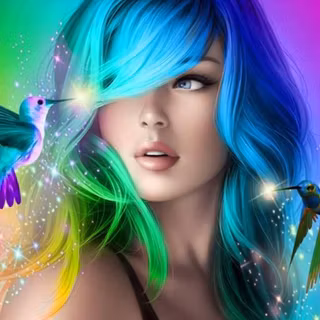 Fantasy girl wallpaper