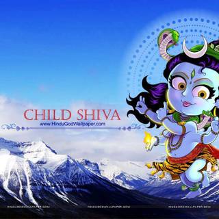 Shiva cartoon wallpaper
