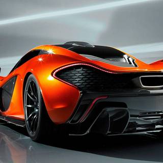 Orange cars wallpaper