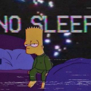 Simpsons sad wallpaper