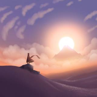 Journey game wallpaper