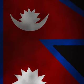 Nepal flag wallpaper
