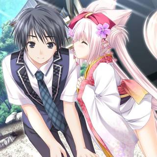 Kawaii anime wallpaper