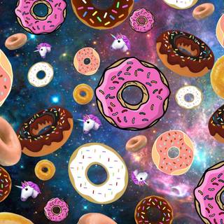Donut wallpaper