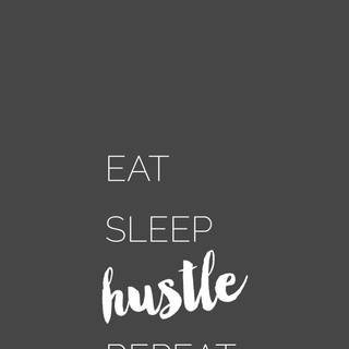 Eat sleep wallpaper
