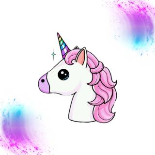 Cute anime unicorn wallpaper