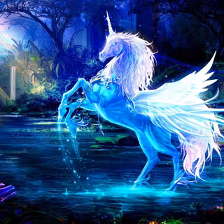 Cute anime unicorn wallpaper