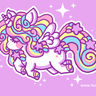 Cute anime unicorn wallpaper