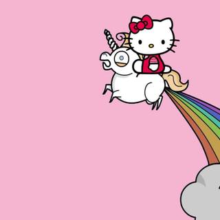 Cute anime unicorn wallpaper