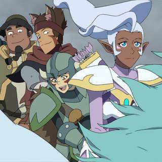 Keith x Pidge wallpaper