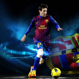 FC Barcelona Lionel Messi wallpaper
