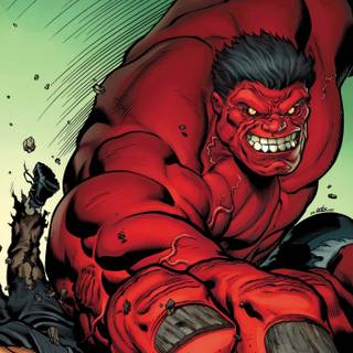 Hulk vs Red Hulk wallpaper