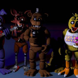 Endoskeleton FNAF wallpaper