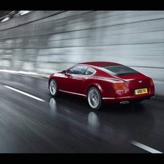 Red Bentley wallpaper